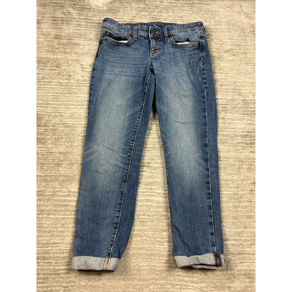 Gap Jeans Womens 6/28R Blue 1969 Best Girlfriend Medium Wash Tapered Stretch